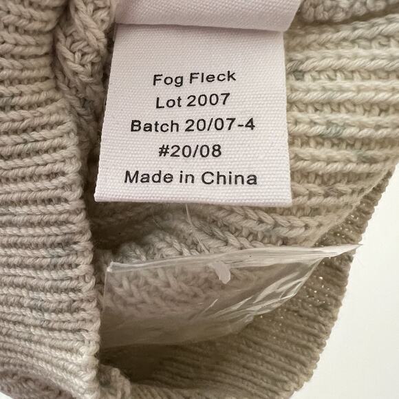 NWOT Jamie Kay Fog Fleck Bear Hoodie Sweater (1YR) - Picture 6 of 8